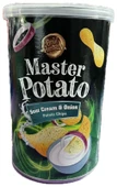MASTER POTATO SOĞAN EKŞİ KREMALI CİPS 60GR - 1