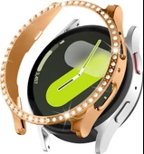 Samsung Galaxy Watch 4 5 6 7 FE 40 mm TEK SIRA Taşlı Kasa Koruyucu (Ekran Koruyucusuz) TEKSIRA thumbnail 4