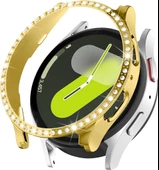 Samsung Galaxy Watch 4 5 6 7 FE 40 mm TEK SIRA Taşlı Kasa Koruyucu (Ekran Koruyucusuz) TEKSIRA thumbnail 2