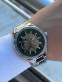 Ferro 2 Yıl Garantili Otomatik Mekanizma 3 Atm Su Geçirmez Çelik Kordon Erkek Kol Saati EFM.31443-Y6 thumbnail 3