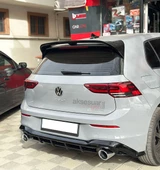 Volkswagen Golf 8 GTI Difüzör - Parlak Siyah Krom Uçlu - 3