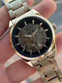 Ferro 2 Yıl Garantili Otomatik Mekanizma 3 Atm Su Geçirmez Çelik Kordon Erkek Kol Saati EFB.40106.B2 thumbnail 2