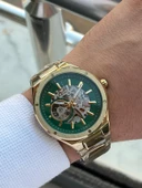 Ferro 2 Yıl Garantili Otomatik Mekanizma 3 Atm Su Geçirmez Çelik Kordon Erkek Kol Saati EF.31443.B6 - 2