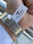 Ferro Çelik Kordon İç Fonksiyonları Aktif Chronograph 30 Mt Su Geçirmez Erkek Kol Saati EFM.43002.A2 thumbnail 5