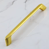 Gökçe Altın Metal Kulp 160 mm -16 cm Mobilya Çekmece Mutfak Dolabı Dolap Kulpları Kulbu Kulpu Gold - 6