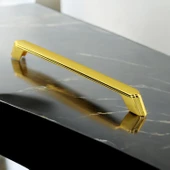 Gökçe Altın Metal Kulp 160 mm -16 cm Mobilya Çekmece Mutfak Dolabı Dolap Kulpları Kulbu Kulpu Gold - 2