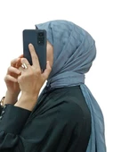 JAKARLI SU YOLU DESENLİ ŞAL 1032 - 2