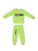 Strong Motif Kız Çocuk Eşofman MNK0625 - 11