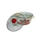 Nishev Torino Reçel Serisi Emaye Kızartma Tenceresi 22 Cm - 2