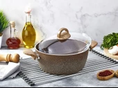 Kahraman KAH 3095 Tencere Fiesta Derin Granit 24 Cm - 1