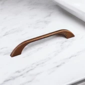 Ezgi 128 mm - 160 mm Eskitme Antik Bakır Metal Mobilya Mutfak Dolabı Dolap Kulpu Kulbu Kulpları thumbnail 6