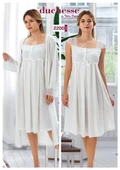 Duchesse 2200  Hamile Lohusa Gecelik Sabahlık Takım thumbnail 4