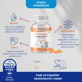 Foodline MultiVitamin 75 Tablet Kedi ve Köpekler İçin Bağışıklık Destekleyici - 3
