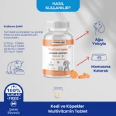Foodline MultiVitamin 75 Tablet Kedi ve Köpekler İçin Bağışıklık Destekleyici - 4
