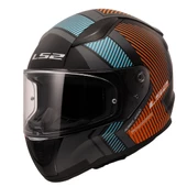 LS2 RAPID 2 EXTRA MAT GRİ-NEON TURUNCU KASK M - 1