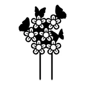 Metal Bahçe Süsleri Çiçek Bahçe Dekoru - 3