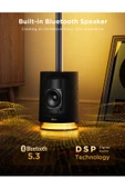 Govee Lyra PRO RGBICWW Köşe Lambası H6079312,BT Hoparlörlü,2100 Lümen,Alexa, Google Asst. Destekli-Siyah - 4