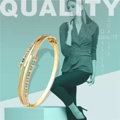 Dorikalı Altın Mat,Parlak Kaburga Kelepçe  14 Ayar - 2