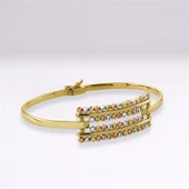 Dorikalı Kaburga Altın Kelepçe 14 Ayar - 2