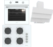 Termikel Ankastre Set (BO O64D5C W + BH P7144C W + CH S6532C WW) thumbnail 1