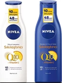 Nivea Sıkılaştırıcı Vücut Losyonu + Vücut Sütü Q10 Vitamin C 250 ml 48 Saat Nemlendirme - 1