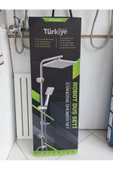 HARMONİCA  Harmonica Siyah Robot Duş Seti - 1
