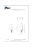 KARE BATARYA  İnci Mix Lavabo Bataryası - 2