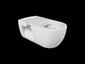 Turkuaz  City Engelli Rimless Entegre Ara Musluklu Asma Klozet - 1