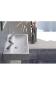 Turkuaz  Pinto Etajerli Lavabo 100x47 cm (Tek Hazneli, Çift Batarya Delikli) - 1