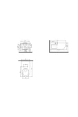 Turkuaz  City Engelli Rimless Entegre Ara Musluklu Asma Klozet - 2