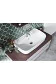 Turkuaz  Aqua Tezgahüstü Lavabo 60x40 cm - 2