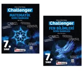 KAFA DENGİ YAYINLARI 7. Sınıf Matematik + Fen Bilimleri Challenger Soru Bankası - 1
