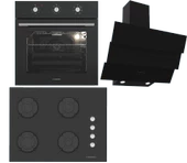 Termikel Ankastre Set (BO O6435C B + BH P7144C B + CH S6532C BB) thumbnail 1