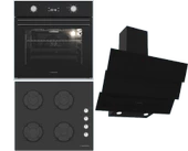 Termikel Ankastre Set (BO O6555C DB + BH P6144C B + CH S6532C BB) thumbnail 1