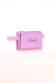 Kaukko Hat Accordion Kalem Çantası Lilac Hearts K2675 - 2