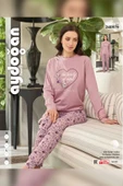 Aydoğan Kadın Sezin the beauty of roses Pudra Pijama Takım 0579 thumbnail 3