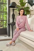 Aydoğan Kadın Sezin the beauty of roses Pudra Pijama Takım 0579 thumbnail 1