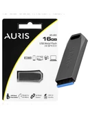 Auris 16 GB Flash Bellek USB 3.0 Yüksek Hız 150MB/SN Şık Metal Tasarım Güvenli USB Bellek - 1