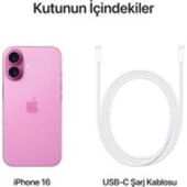 Apple iPhone 16 128GB Pembe Cep Telefonu (Apple Türkiye Garantili) - 6