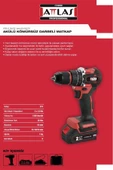Attlas ATB 21 BLPD LI-ION 21V Akülü Kömürsüz Darbeli Matkap - 3