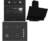 Termikel Ankastre Set (BO O6555C DB + BH P7194C B + CH C6532C BB) - 1