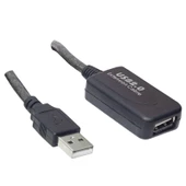 POWERMASTER PM-11426 USB 2.0 15 METRE ŞEFFAF USB UZATMA KABLOSU - 5