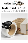 Koli Bant Kesicisi 1 Adet Koli Bandı Kesme Aparatı Plastik Gövdeli Metal Kesme Uçlu Bant Kesme - 2