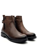 Venüs 1852533K Kadın Hakiki Deri Fermuarlı Kısa Bot - 6