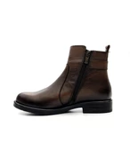 Venüs 1852533K Kadın Hakiki Deri Fermuarlı Kısa Bot - 8