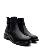 Venüs 1852533K Kadın Hakiki Deri Fermuarlı Kısa Bot - 2