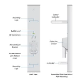UBIQUITI (UBNT) 16dbi 5ghz airMAX AM-5G16-120 120° ~ 15km menzil Sektör Anten Outdoor thumbnail 3