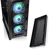 THERMALTAKE 650W 80+ BRONZE H390 TG CA-3Y9-65S1WE-00 4-RGB FANLI GAMING MIC TOWER PC KASASI thumbnail 7