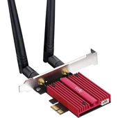 CUDY WE3000S AX5400 Wi-Fi 6E Bluetooth 5.3 PCI-E Kablosuz Ağ Adaptörü - 1