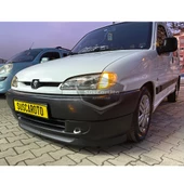 Peugeot Partner 1 1996-2003 Uyumlu Üniversal Astra H lip Esnek Ön Lip 2 Parça Tampon Altı Dil Karlık Ön Ek - 6
